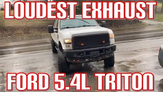 Top 6 LOUDEST EXHAUST Set Ups for Ford F150F250 54L Triton V8 [upl. by Atnes]