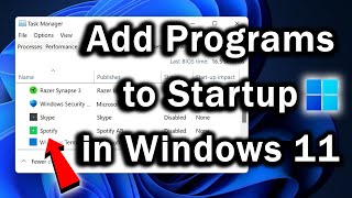 How to Disable Startup Programs in Windows 10 [upl. by Lorette976]