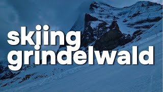 SKIING IN Grindelwald Switzerland [upl. by Einnij771]