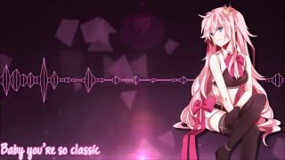 Nightcore  Classic  Lyrics [upl. by Alick]