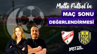 Boluspor  Ankaragücü Maç Sonu Değerlendirmesi [upl. by Dela]