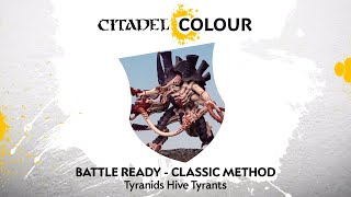 How to Paint Tyranids Hive Tyrants – Classic Method [upl. by Jessamyn]