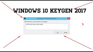 Windows 10 Keygen  Product Key Activator Tutorial 2017 [upl. by Hazel]