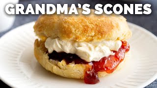 Grandma’s Scones – Easy Scone Recipe 5 Ingredients [upl. by Lumpkin920]