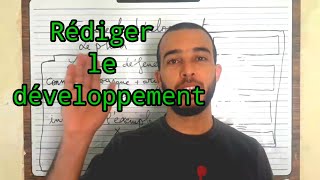 lessai argumentatif comment rediger le développement [upl. by Aerdnael]