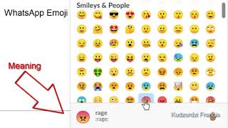 WhatsApp Emojis and their real meanings [upl. by Ardni]