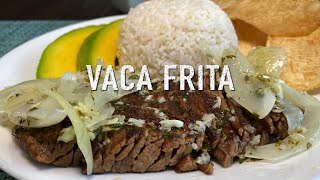 Vaca Frita  Cocina Con Fujita [upl. by Dorina]