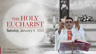 The Holy Eucharist – Tuesday January 4  Archdiocese of Bombay [upl. by Ahseen]