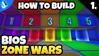 How To Build BIOS ZONE WARS With CUSTOM Teams  PART 1  Fortnite Creative  Detailed Tutorial [upl. by Anha]