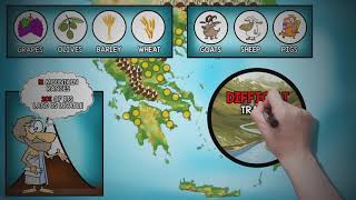 Greece Geography for Ancient World History Activities and Lessons for Students By Instructomania [upl. by Elletsirhc862]