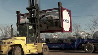 Odyssey Logistics  Chemical Bulk Intermodal ISO Tank Overview [upl. by Lennor]