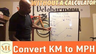 How to easily convert Kilometers to MPH [upl. by Selrahcnhoj]