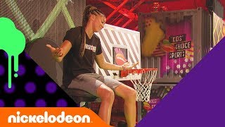 Chris Paul Isaiah Thomas amp Candace Parker Play Slime Dunk Challenge 🏀  KCS Awards 2018  Nick [upl. by Aretahs]