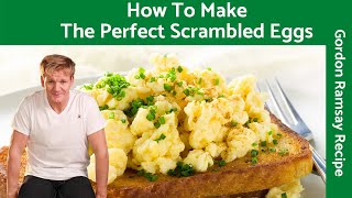 Gordon Ramsay Scrambled Eggs Recipe Fluffy Breakfast Delight [upl. by Ecinom]