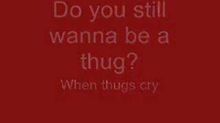 2Pac  When Thugz Cry OG Lyrics [upl. by Fatsug]