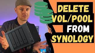 How to Delete a Volume amp Storage Pool from Synology NAS Step By Step [upl. by Nref]