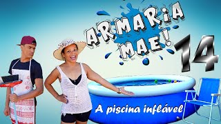 Armaria mãe 14 A piscina inflável [upl. by Ekihc]