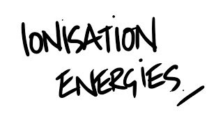 AQA ALevel Chemistry  Ionisation Energies [upl. by Nikoletta]