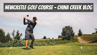 Newcastle Golf Course  China Creek Course  Seeking Birdies Golf Vlog [upl. by Redwine]