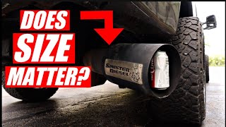 Do Exhaust Tips Make a Difference No Tip VS 7quot Tip Comparison [upl. by Aiekal371]