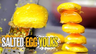 Homemade Cured Salted Egg Yolks Recipe [upl. by Winna]