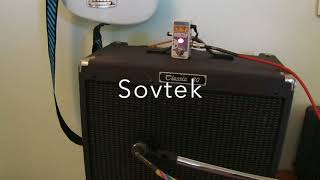 12ax7 Preamp Tube Comparison  Groove Tubes vs Sovtek [upl. by Aubin]