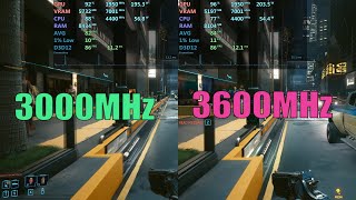 3600MHz vs 3000MHz  2x8gb RAM [upl. by Bo421]