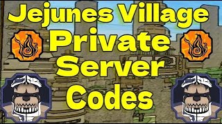 25 Private Server Codes For Jejunes  Shindo Life [upl. by Eyatnod]