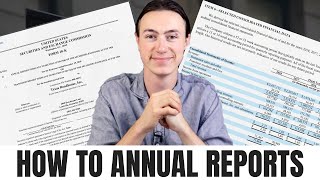 How To Read An Annual Report 10K [upl. by Ymerej]