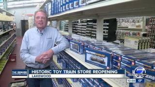 Historic toy train store reopening [upl. by Dibru]