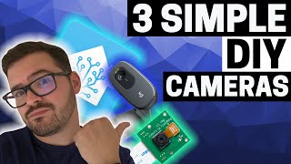 3 SIMPLE DIY CAMERAS HOME ASSISTANT [upl. by Ready]