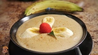 JAMAICAN PLANTAIN PORRIDGE  MORRIS TIME COOKING [upl. by Thecla386]