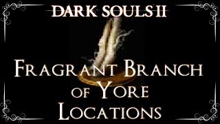 Dark Souls 2  All Fragrant Branch of Yore Locations Unpetrify NPCs [upl. by Schroth]