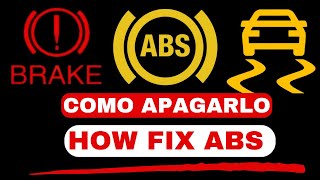 Como Reparar Testigo ABS Sin Escáner Guía Definitiva [upl. by Joannes]