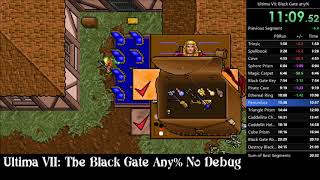 Ultima VII The Black Gate speedrun good ending 21m14s any no debug room [upl. by Eiramlehcar178]