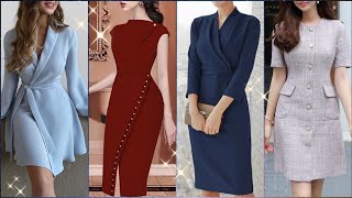 VESTIDOS MODESTOS Y FORMALES 2025  MODA PARA MUJERES ESTILOSAS Y ELEGANTES 🌺💋 [upl. by Agnimod]