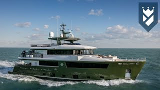 Cantiere delle Marche 111 Explorer Yacht Walk Through Video [upl. by Innavoj858]