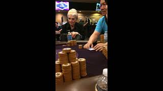 Poker pro fights security in Orleans Vegas [upl. by Iinden]