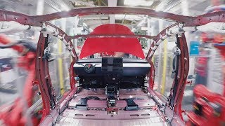 How Model 3 gets made [upl. by Filippo]