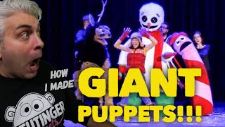 How I Made GIANT PUPPETS [upl. by Marcello]