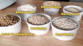 Learn About 6 Different Types of Barley [upl. by Sadnak855]