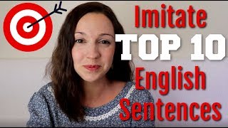 How to Pronounce TOP 10 English Sentences [upl. by Ninazan]