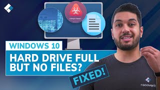 How to Fix Hard Disk Full but No Files on Windows 10 [upl. by Cordelie]