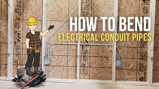 How to bend Electrical Conduit Pipe [upl. by Shaffer]