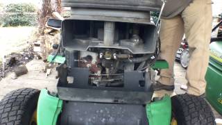 John Deere 345 engine surging fix [upl. by Naima]