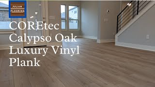 Coretec Calypso Luxury Vinyl Plank Installation [upl. by Llacam]