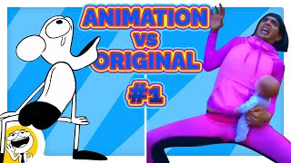 Animation Vs Original  Nutshell Animations 1 [upl. by Alyam]