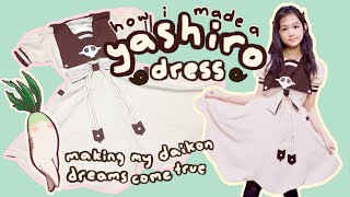 making a yashiro nene dress [upl. by Neelsaj]