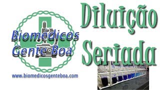 Diluição Seriada  Prática e Teoria [upl. by Yebba]