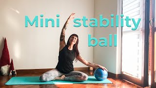 Pilates con la palla piccola  Mini Stability Ball  Full Body Workout  Pilates a Casa  25 Minuti [upl. by Elwaine]